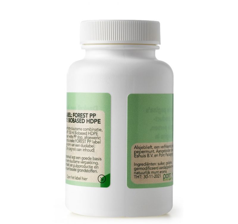 Etiketten voor vitamine